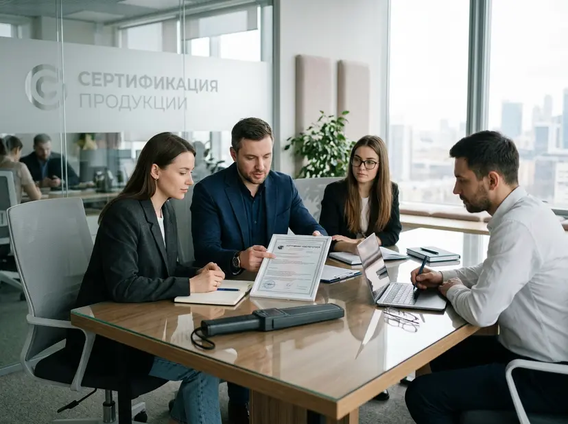 Сертификат на металлодетектор